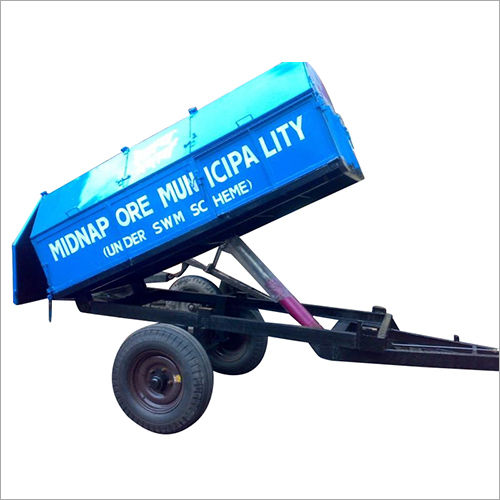 Covered Hydraulic Dumper Trailer