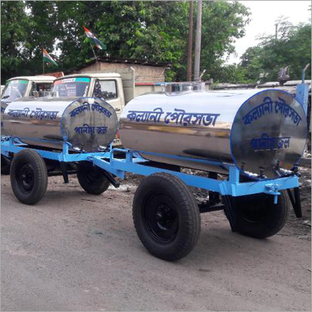 1500 Liter Two Wheeler  Water Tanker Trailer