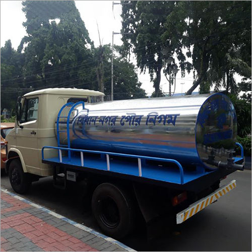 3500 Ltr  SS Water Tanker Trailer