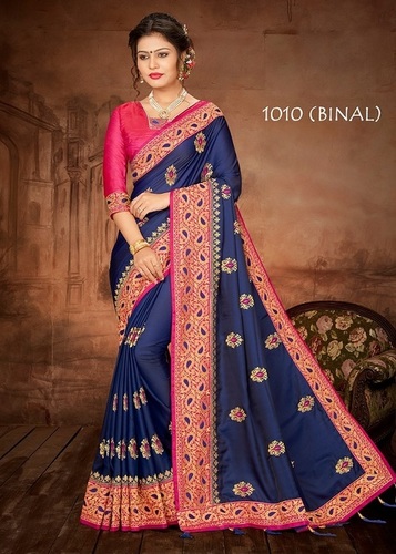 1 Embroidery Work Sarees