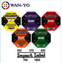 75G Impact Label