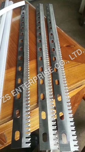 Serrated Cutting Blades/Perforate cutting knife for plastic and paper By ZS ENTERPRISE CO., LTD.