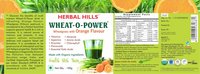Wheatgrass orange powder - immunity & Blood Purification