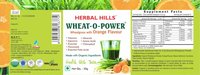 Wheatgrass Wheat-o-power 30gm orange powder - immunity & Blood Purification