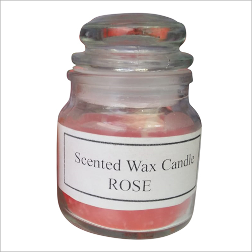 Scented Rose Wax Candle