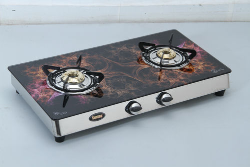 2 Burner Marble Top LPG Gas Stoves