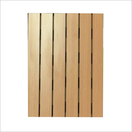 Wooden Grooved Acoustic Panel Application: Industrial
