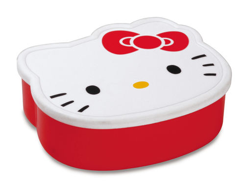 Hello Kitty Lunch Box - Plastic (PP) Material , Multi-Color Design for Fun and Vibrant Meal Packing