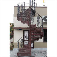 Antique Cast Iron Staircase