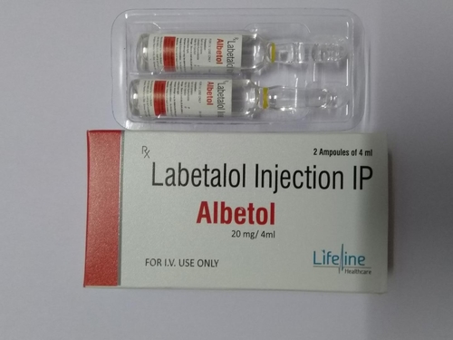 Liquid Labetalol 20 Mg / 4Ml Injection