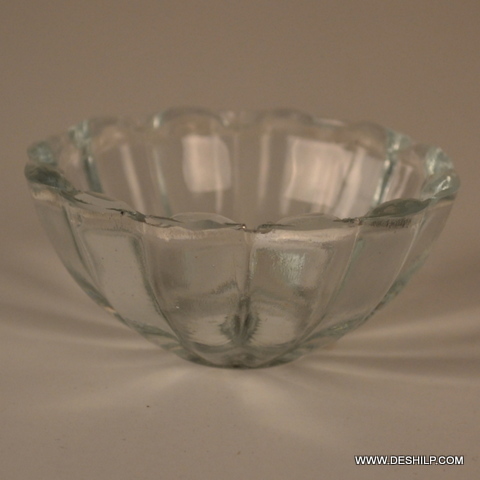 Transparent Clear Glass Kitchenware Bowl Set