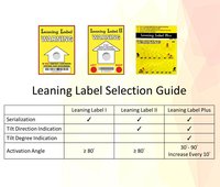 Leaning Label Plus (Tilt Indicator 24114)
