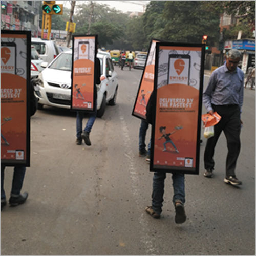 LED Look Walker Advertising Service By CLICK 4 MARKETING INDIA PVT. LTD.