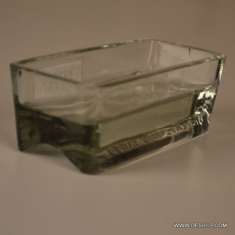 Clear Glass Antique Bowl