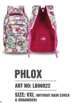 Phlox Art - LB00822 (VXL) - Without Raincover & Organiser