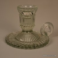 Table Top Stick Candle Holder - Material: Glass