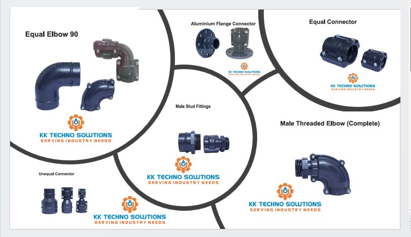 Air Pipe Fitting - Aluminum 20m Length 3" 1.5" 2" 1" 4" Sizes Blue Color FDA and EC Certified 10-Year Warranty