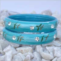 Sky Blue Stone Bangle