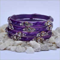 Purple Stone Bangle