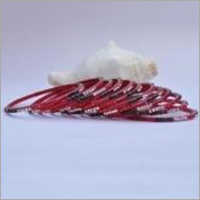 Red Ladies Glass Bangle