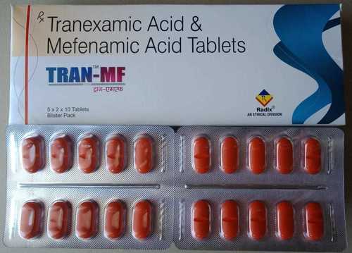 Tranexamic Acid 500 Mg & Mefenamic Acid 250 Mg Tablets