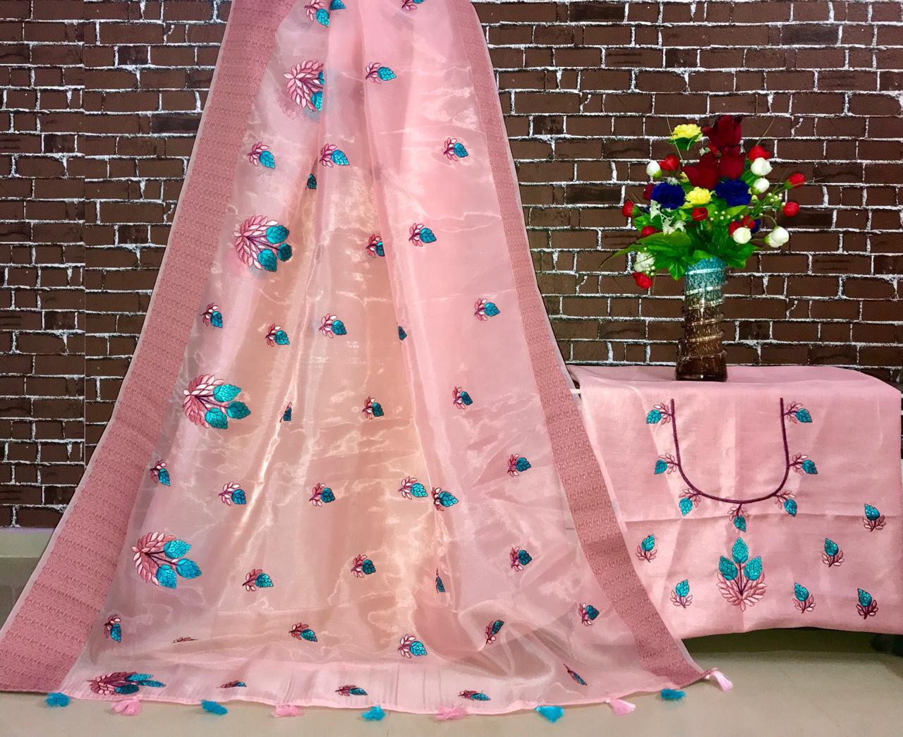 Organza Saree