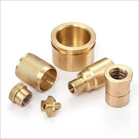 Round Brass Precision Cnc Turned Components