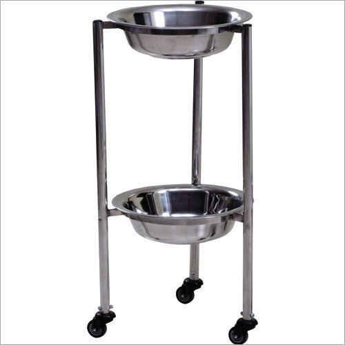 Steel Kick Bucket And Bowl Stand