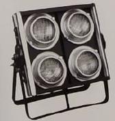 4 Blend Light - Cast Iron, Round Shape | Silver Color, Stage Application