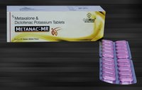 Diclofenac Potassium 50 mg & Metaxalone 400 mg Tablets