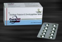Diclofenac Potassium 50 Mg & Serratiopeptidase 10 Mg Tablets