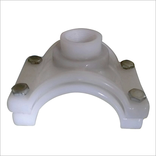White Plastic Service Saddle