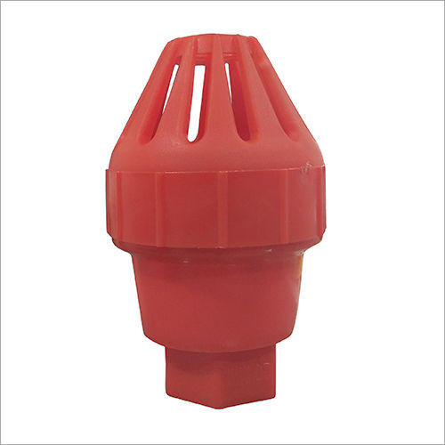 Red Washer Foot Valve