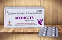 Diclofenac Potassium 50 Mg &Tizanidine 2 mg Tablets