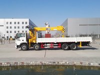 QYS-16IV UN supplier produced stiff boomed 16 tons Mini hydraulic truck mounted crane
