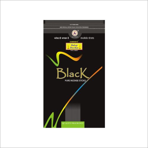 135 Gm Black Pure Incense Stick - Wood Dust & Charcoal, 8-9 Inch Size | Lightweight, Easy to Use, Bamboo Stick Material