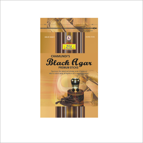 135 gm Black Agar Stick - Size 8-9 Inch, Made of Wood Dust and Charcoal | Lightweight, Easy to Use, Bamboo Material