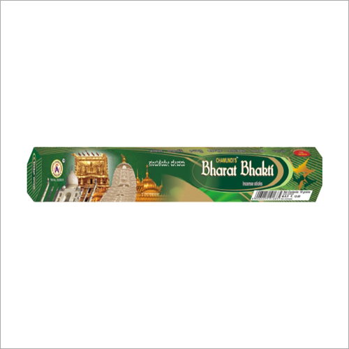20 gm Bharat Bhakti Incense Stick - Bamboo, 8-9 Inch Size, Black and Brown Colors | Lightweight, Easy to Use, Crafted from Wood Dust and Charcoal