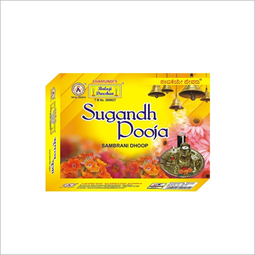 Black Sugandh Pooja Sambrani Dhoop