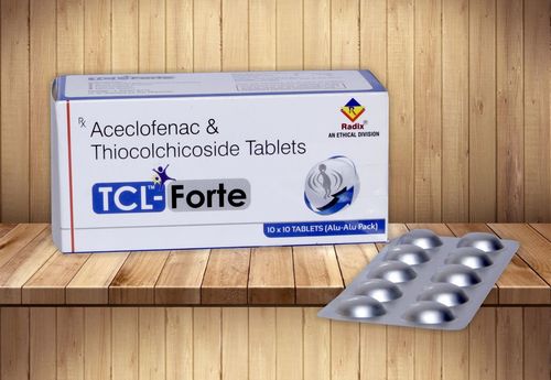 Aceclofenac 100 mg & Thiocolchicoside 8 mg