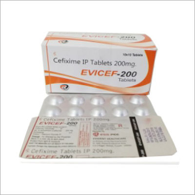 200 Mg Cefixime Ip Tablet General Medicines