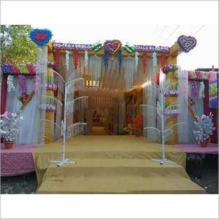 White Wedding Tent Decoration Tree
