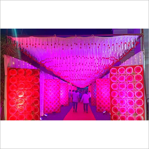 Party Decorative Wedding Ceiling Tent - Indian Style Customize Length & Width | Light Weight Durable Easy To Install Modern Arts Design