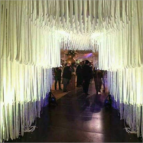 क्रिस्टल सजावटी शादी की छत तंबू