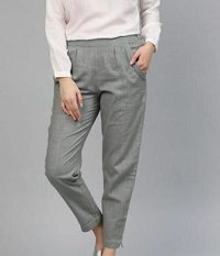 Ladies Plain Cotton Jeggings