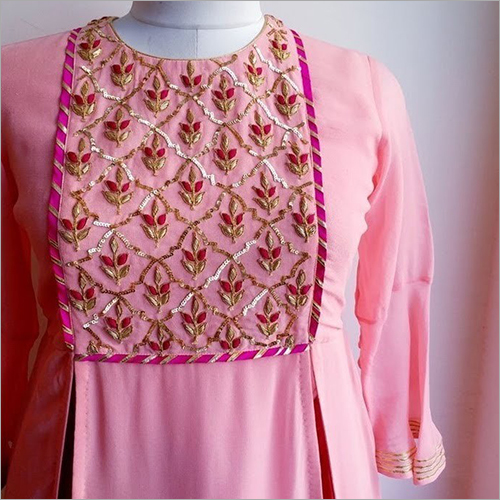 Ladies Embroidered Slit Cut Kurti