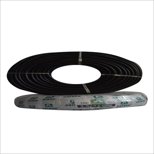 Black 4 Core 2.5 Sq.mm Pvc Insulated Wire