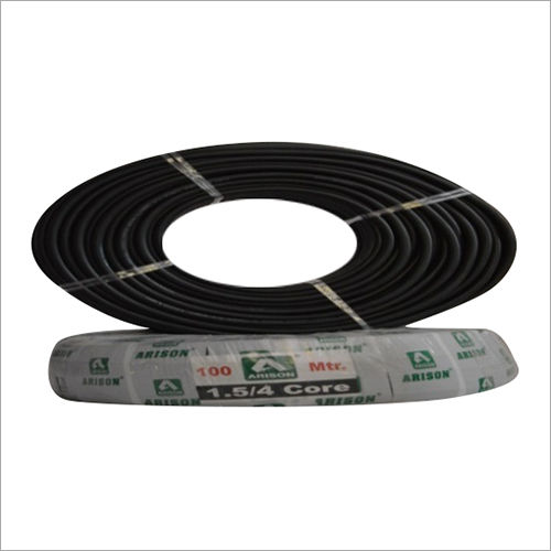 Black 4 Core 1.5 Sq.mm Pvc Insulated Wire