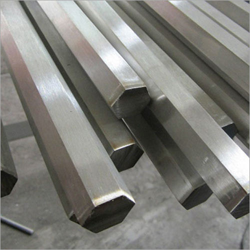 Nickel Alloy Hex Bars - Nickel Alloy Material, Customized Sizes, Silver Color, Polished Surface | High Tensile Strength, Excellent Oxidation Resistance, Versatile Applications