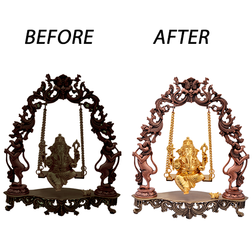 Gold and Copper Antique Plating